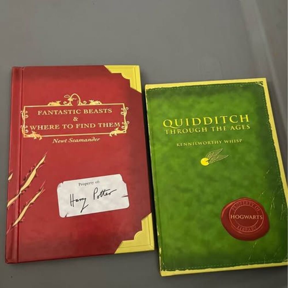 Scholastic Harry Potter Books: Fantastic Beasts & Where to Find Them and Quiddit